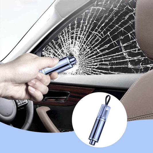 Nástroj pro nouzové rozbití okna automobilu a přeříznutí bezpečnostního pásu