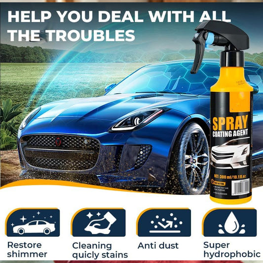 🔥Blesková akce & 50 % SLEVA🔥 Nano hydrofobní sprej na auto