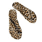 Zaujměte každý pohled leopardím vzorem – žabky s leopardím potiskem a přívěskem ve tvaru srdce. Na dobírku! 🐆