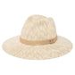 👒 Skládací dámský pletený sluneční klobouk – Elegantní fedora styl s UV ochranou