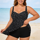 🌸 Zeštíhlující dámský tankini top k bazénu
