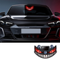 🚗 Solární LED výstražné světlo „ďáblovo oko“ pro automobily  😈