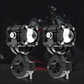🔦 Dvoupaprsková LED světla pro motorku – dálkové a potkávací světlo, Na dobírku!🏍️